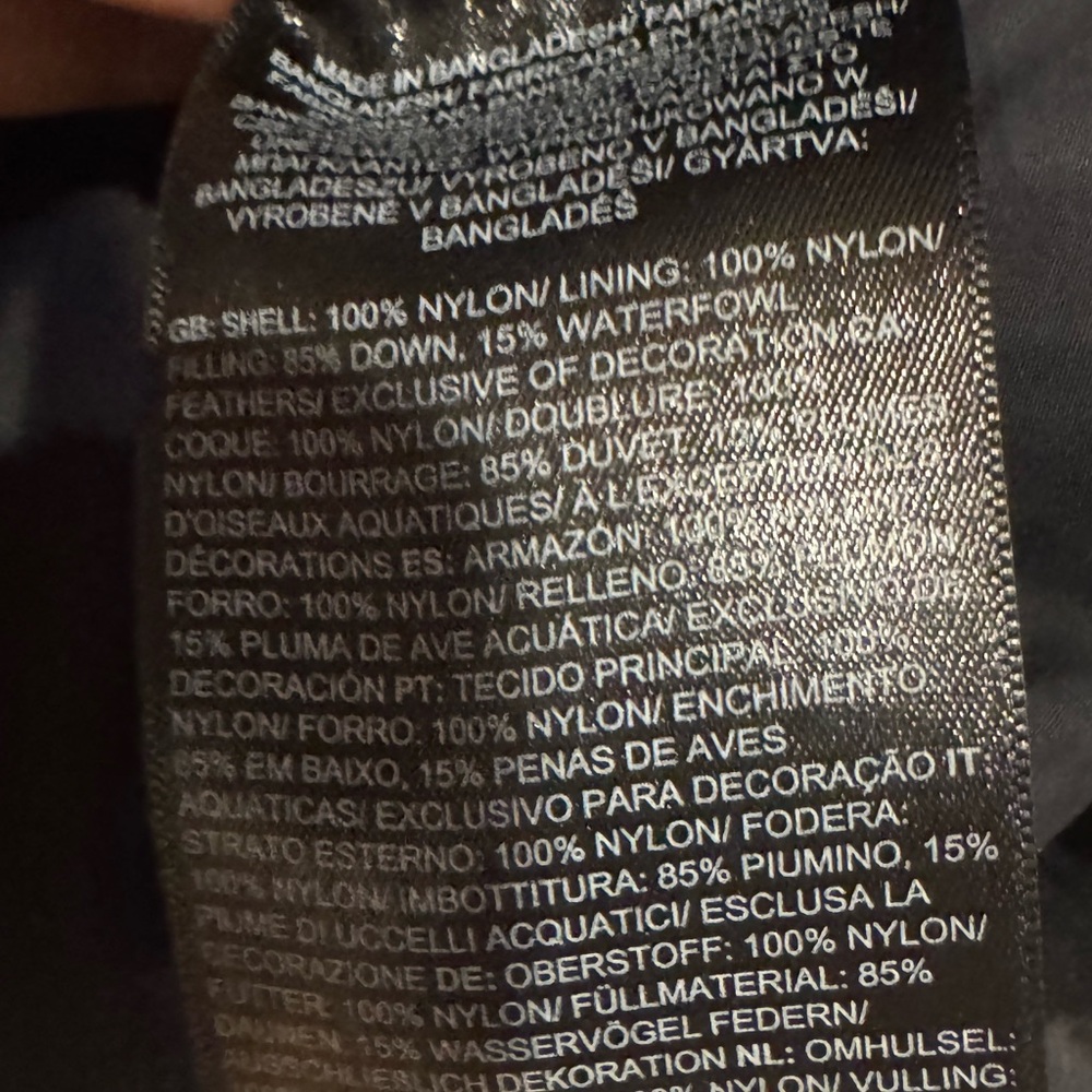 The North Face Women’s 1996 Retro Nuptse 700-Fill Down Puffer Jacket – Black – S - Picture 14 of 15